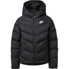 Nike Older Kid's Fill Jacket - Black/White (CU9157-010)