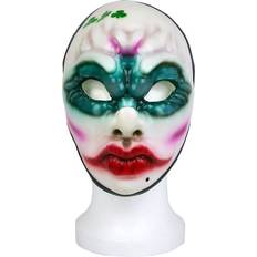 Weiß Masken Gaya Entertainement Payday 2 Replica Clover Mask