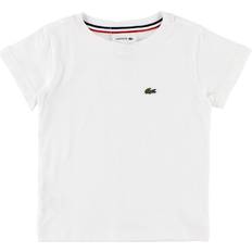 Lacoste Boy's Crew Neck Cotton Jersey T-shirt - White (TJ1442-51)