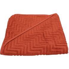 Babyhåndkler på salg Filibabba Zigzag Towel Rust