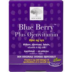 New Nordic Blue Berry Plus Øjenvitamin 60 st