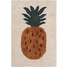 Beige Teppiche Ferm Living Fruiticana Tufted Pineapple Rug 120x180cm