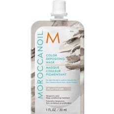 Blonde Color Bombs Moroccanoil Color Depositing Mask Platinum 1fl oz