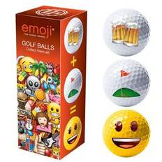 Golfballer Emoji Happy (3 pack)