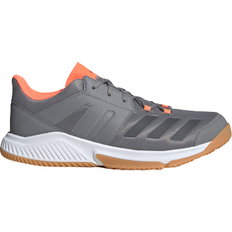 Women Handball Shoes adidas Essence - Grey Three/Grey Six/Signal Coral