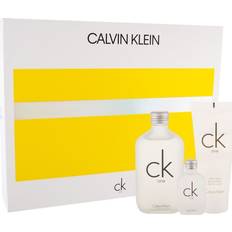 Calvin Klein Gift Boxes Calvin Klein CK One Gift Set EdT 100ml + EdT 15ml + Shower Gel 100ml