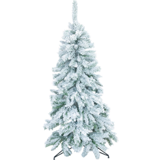 Kunststoff Weihnachtsbäume Europalms Flocked Weihnachtsbaum 180cm