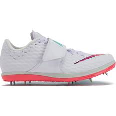 Nike High Jump Elite - White/Black/Hyper Jade/Flash Crimson