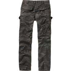 3XL - Baumwolle - Herren - Outdoor-Hosen Brandit Adven Trousers Slim - Dark Camo