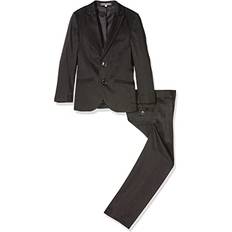 Polyester Anzüge Boy's Slimfit Suit - Black