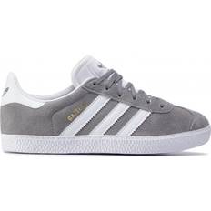 Kinderschuhe Adidas Junior Gazelle - Grey Three/Cloud White/Gold Metallic