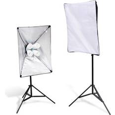 vidaXL 2 Light Stands with Soft Box