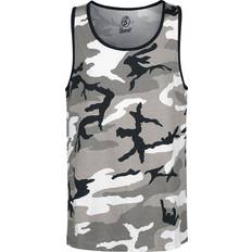 Herren Tanktops Brandit Tank Top - Urban Camo