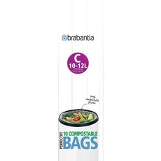Müllbeutel & Müllsäcke Müllentsorgung Brabantia Compostable Perfect Fit Bags Code C 12L