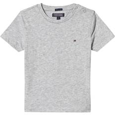 Mädchen Oberteile Tommy Hilfiger Essential Organic Cotton T-shirt - Grey Heather (KB0KB04140-004))