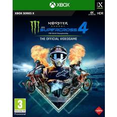 Xbox Series X-spill på salg Monster Energy Supercross 4: The Official Videogame (XBSX)