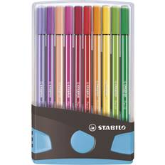 Vannbasert Tekstiltusjer Stabilo Pen 68 Color Parade 20-pack