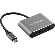 StarTech HDMI/DisplayPort-USB C M-F 0.5ft