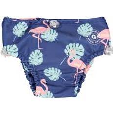 Elastan Badebukser Geggamoja UV Bathing Shorts Flamingo - Blue (99520121)