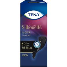 Intimhygiene & Mensbeskyttelse TENA Silhouette Noir Normal Liners 26-pack