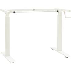Furniture vidaXL Desk Frame Hand Table Leg 44.5"