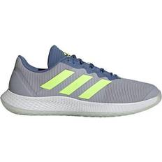 Adidas ForceBounce Handball - Halo Silver/Hi-Res Yellow/Crew Blue