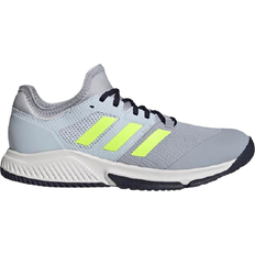 Adidas Court Team Bounce - Halo Silver/Hi-Res Yellow/Halo Blue