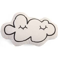 Hvite Puter Childhome Cloud Canvas Cushion