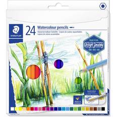Wasserbasiert Aquarellstifte Staedtler 146 10C Watercolour Pencil 24-pack