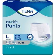 Fuktighetsgivende Inkontinensbeskyttelse TENA Pants Plus L 14-pack