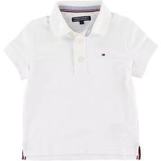 12-18M Poloshirts Tommy Hilfiger Boy's Classic Short Sleeve Polo Shirt - Bright White (KB0KB03975123)