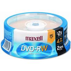 Optical Storage Maxell DVD-RW 4.7GB 2x Spindle 15-Pack