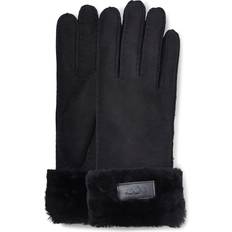 Echtpelz Bekleidung UGG Women's Turn Cuff Gloves - Black