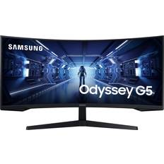 Samsung 3440x1440 (UltraWide) - Gaming Monitors Samsung Odyssey G5 C34G55TWW 34"