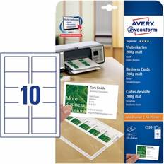 Avery Fotopapir Avery Superior Business Cards 200g/m² 250st