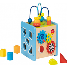 Holzspielzeug Aktivitätsspielzeuge Goki Activity Cube 58735