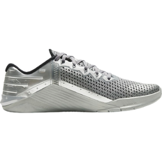 Silver Gym & Training Shoes Nike Metcon 6 Premium - Metallic Silver/Metallic Silver/Black/Metallic Silver