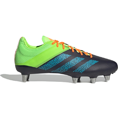 Adidas Kakari Elite Soft Ground Boots - Legend Ink/Signal Cyan/Signal Green