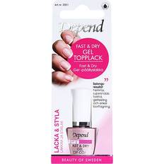 Topplakk Depend Fast & Dry Gel Overlak 8ml