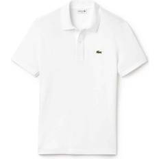 Lacoste Petit Piqué Slim Fit Polo Shirt - White