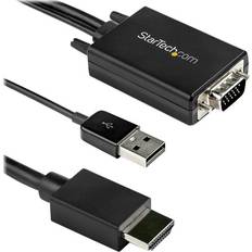 StarTech USB A/VGA-HDMI 2m