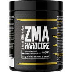 Forbedrer muskelfunksjonen Muskelvekst Chained Nutrition ZMA Hardcore 160 st