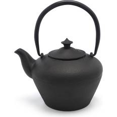 Bredemeijer 1L Ceramic Teapot with Warmer Set | Red