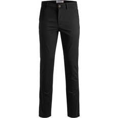 Herren - L30 - W32 Hosen Jack & Jones Marco Bowie Slim Fit Chinos - Black