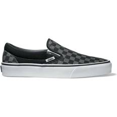 Damen - Slip-on Sneakers Vans Checkerboard Classic Slip-On W - Black/Pewter Checkerboard