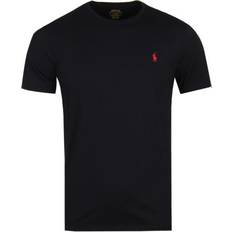Svarte T-skjorter & Singleter Polo Ralph Lauren Jersey Crewneck T-shirt - RL Black