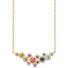 Turmalin Halskjeder Mads Z Luxury Rainbow Necklace - Gold/Multicolour
