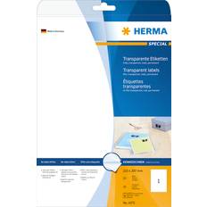 Herma Transparent Film Labels A4