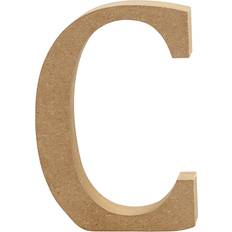 Brune Innredningsdetaljer Creativ Company Letter C