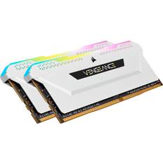 Corsair DDR4 RAM Memory Corsair Vengeance RGB Pro SL White DDR4 3600MHz 2x16GB (CMH32GX4M2D3600C18W)